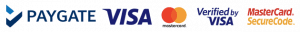 PayGate, Visa, Mastercard, Verified by Visa, MasterCard SecureCode